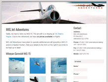 Tablet Screenshot of migjet.com.au